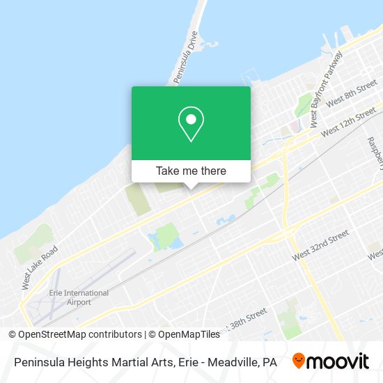 Mapa de Peninsula Heights Martial Arts