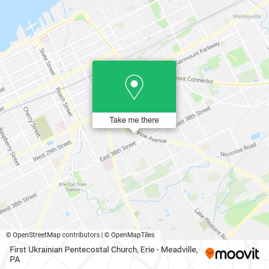 Mapa de First Ukrainian Pentecostal Church
