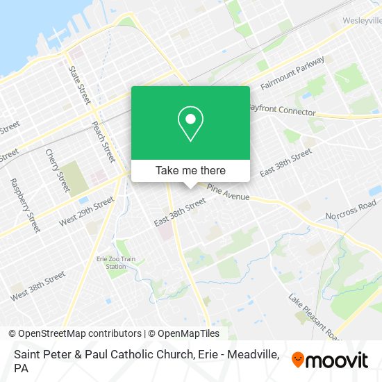 Mapa de Saint Peter & Paul Catholic Church