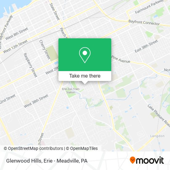 Mapa de Glenwood Hills