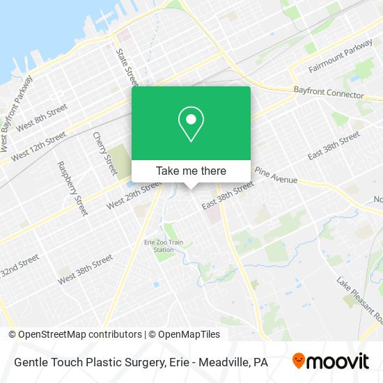 Gentle Touch Plastic Surgery map