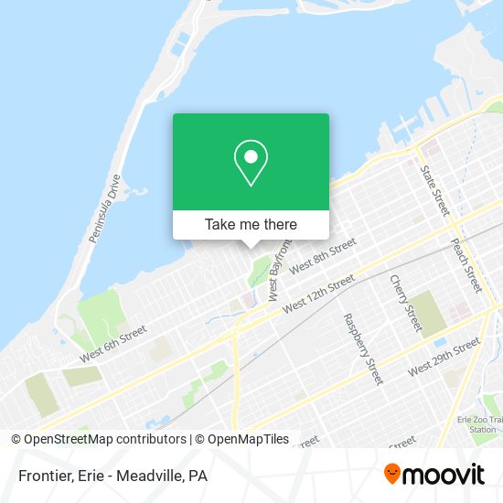 Frontier map