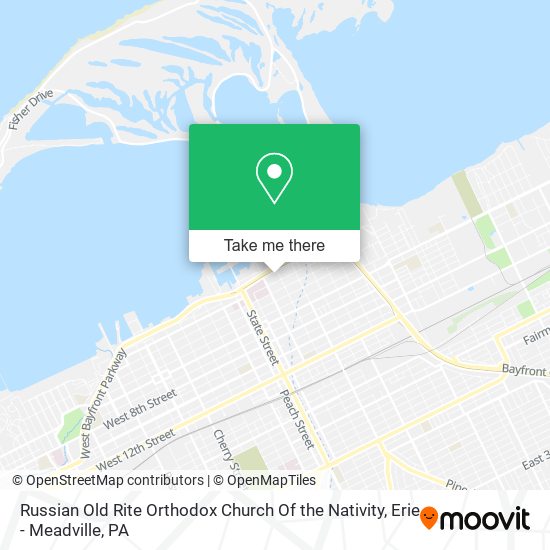 Russian Old Rite Orthodox Church Of the Nativity map