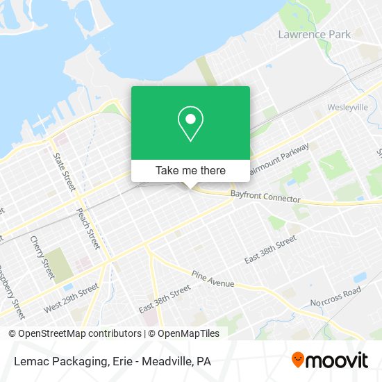 Lemac Packaging map