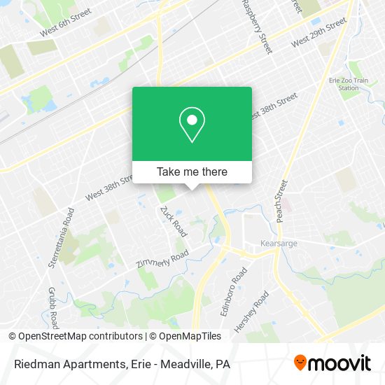 Riedman Apartments map