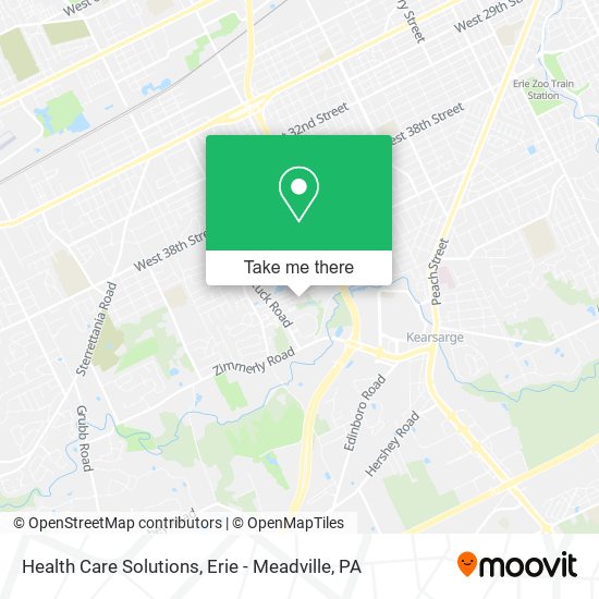 Health Care Solutions map
