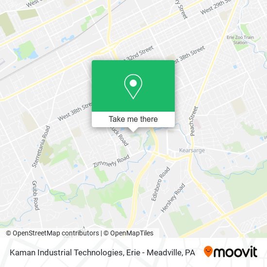 Kaman Industrial Technologies map