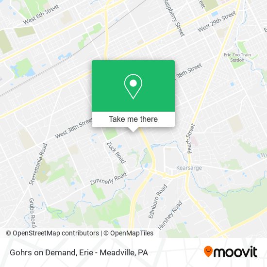 Gohrs on Demand map