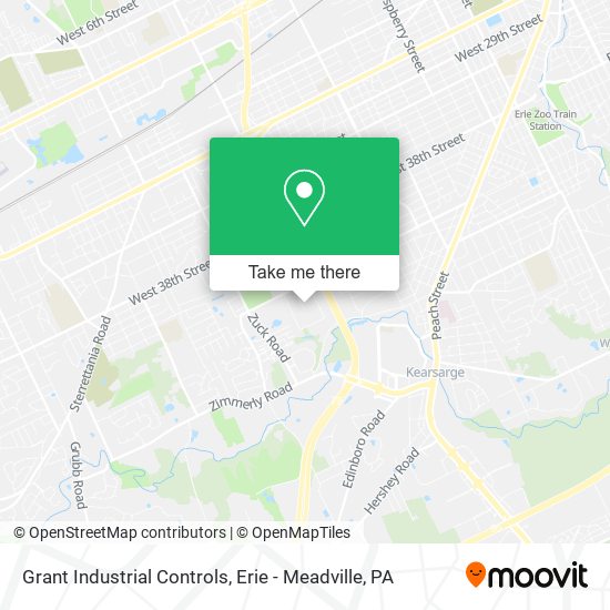 Mapa de Grant Industrial Controls