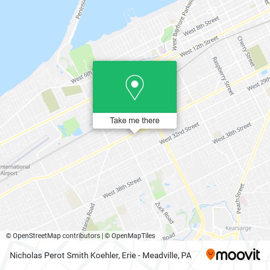Mapa de Nicholas Perot Smith Koehler