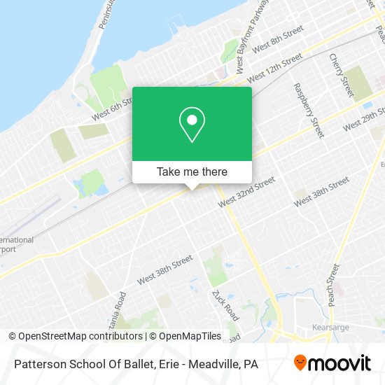 Mapa de Patterson School Of Ballet