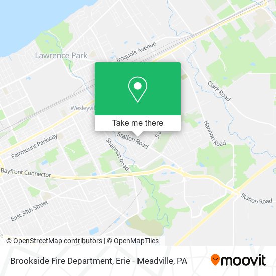 Mapa de Brookside Fire Department