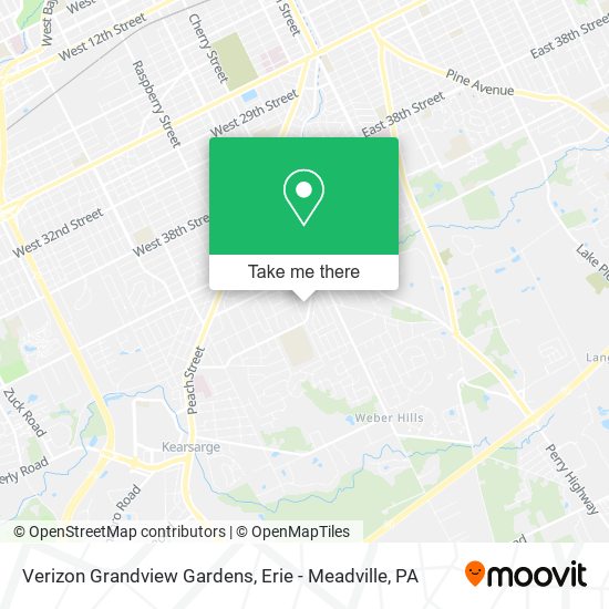 Verizon Grandview Gardens map