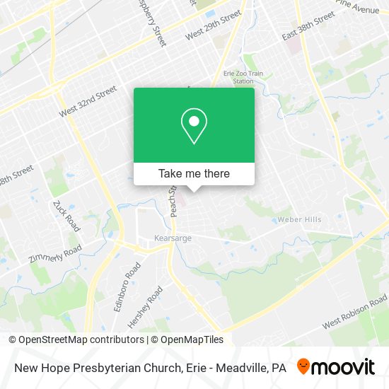 Mapa de New Hope Presbyterian Church