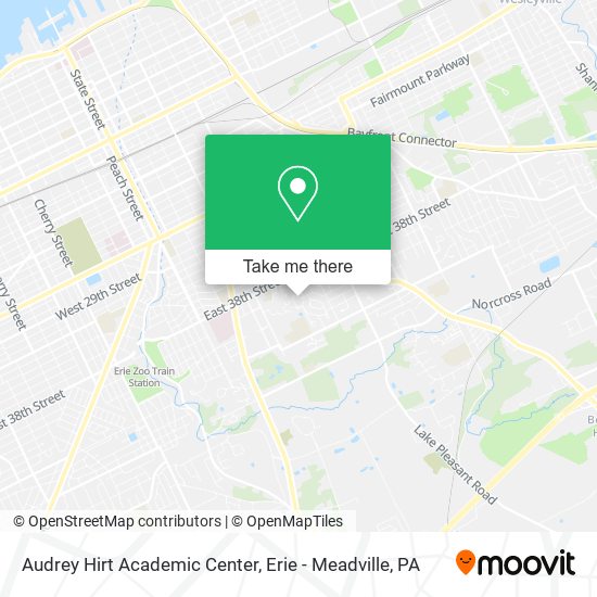 Audrey Hirt Academic Center map