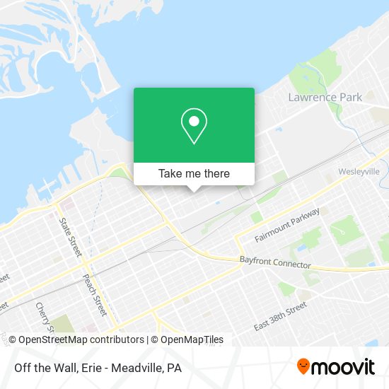 Off the Wall map