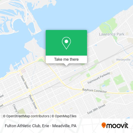 Mapa de Fulton Athletic Club