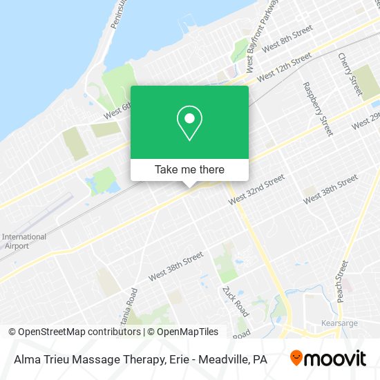 Mapa de Alma Trieu Massage Therapy