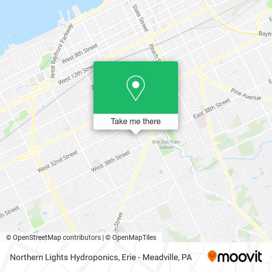 Northern Lights Hydroponics map