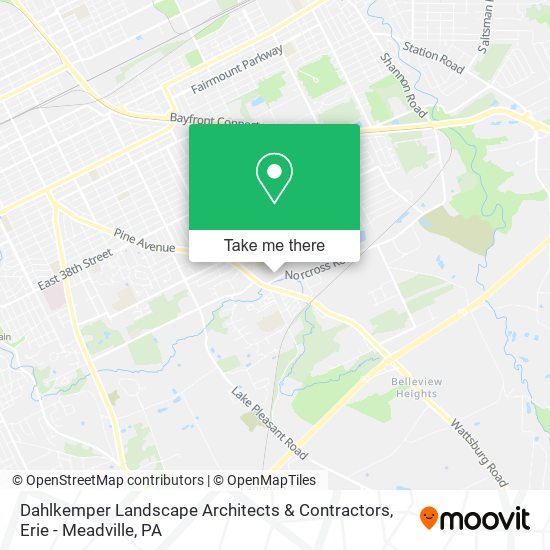 Mapa de Dahlkemper Landscape Architects & Contractors