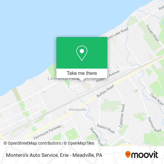 Montero's Auto Service map