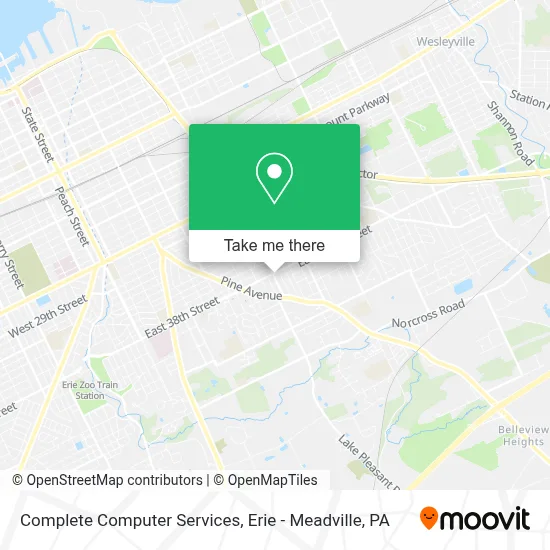 Complete Computer Services map