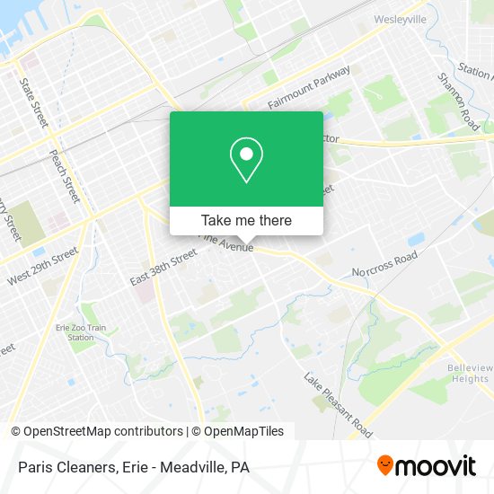 Mapa de Paris Cleaners