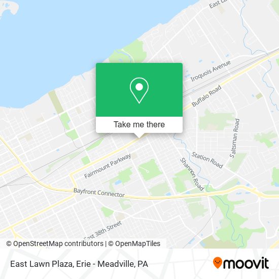 Mapa de East Lawn Plaza