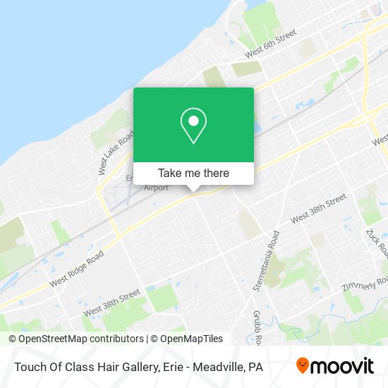 Touch Of Class Hair Gallery map