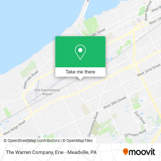 The Warren Company map