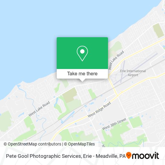 Mapa de Pete Gool Photographic Services