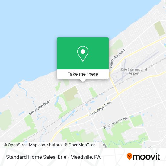 Standard Home Sales map