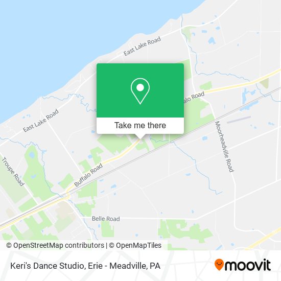 Keri's Dance Studio map