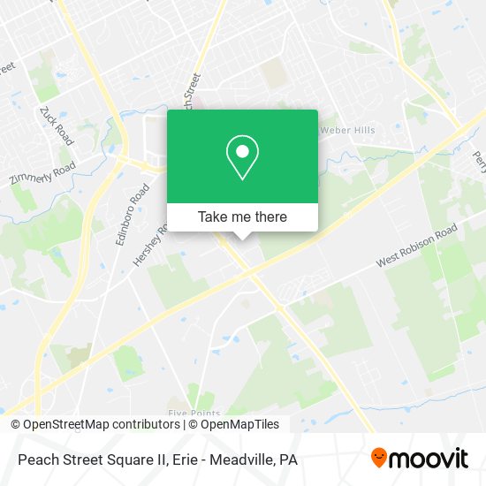 Mapa de Peach Street Square II
