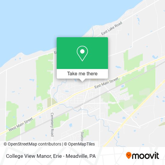 College View Manor map