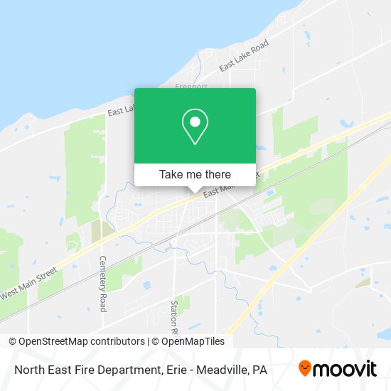 Mapa de North East Fire Department