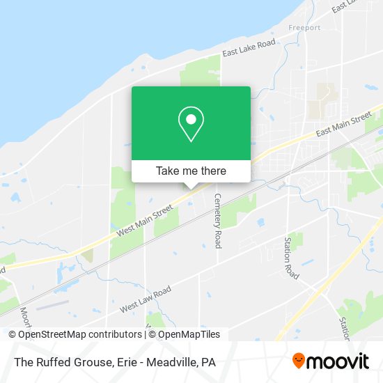 Mapa de The Ruffed Grouse