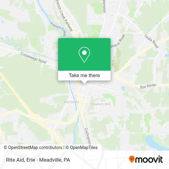 Rite Aid map