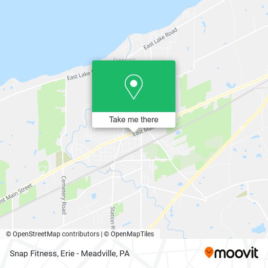 Snap Fitness map