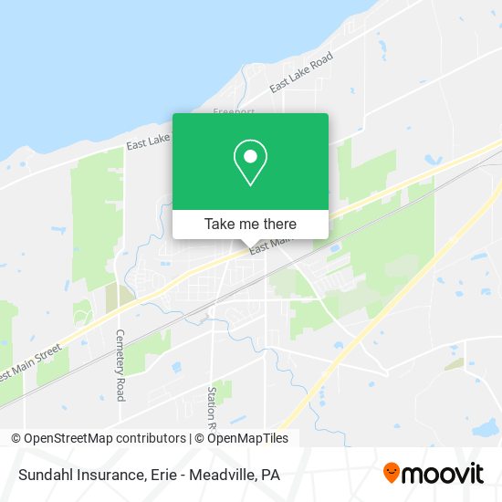 Sundahl Insurance map