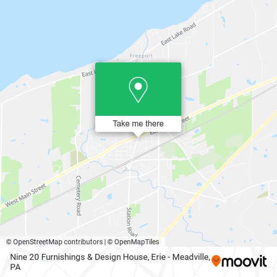 Nine 20 Furnishings & Design House map