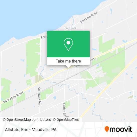 Mapa de Allstate