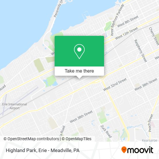 Mapa de Highland Park