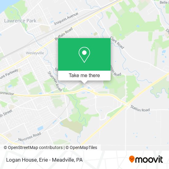 Mapa de Logan House