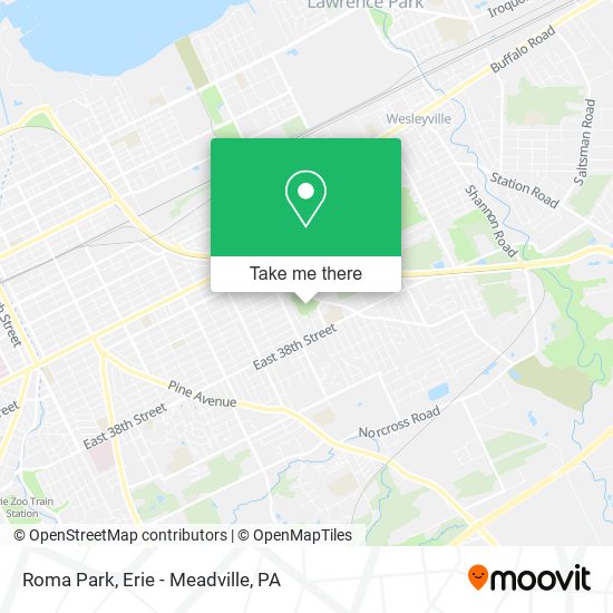 Mapa de Roma Park
