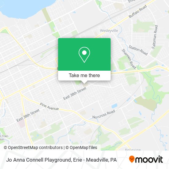 Jo Anna Connell Playground map