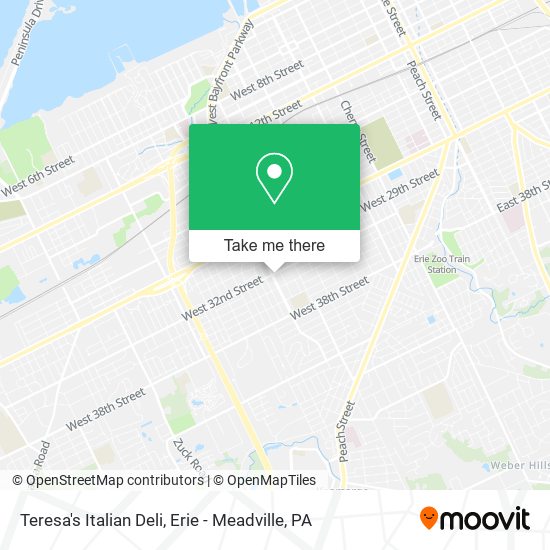 Teresa's Italian Deli map