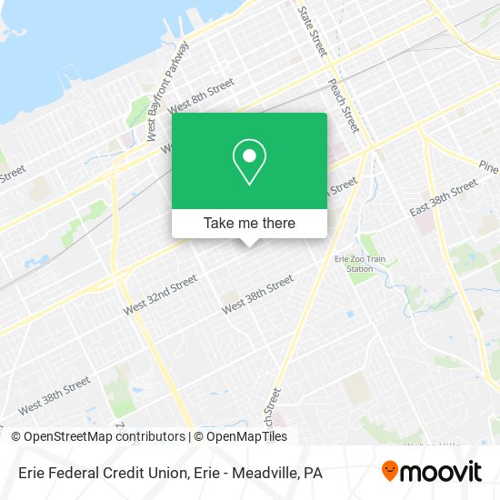 Mapa de Erie Federal Credit Union