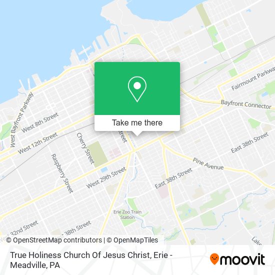 True Holiness Church Of Jesus Christ map