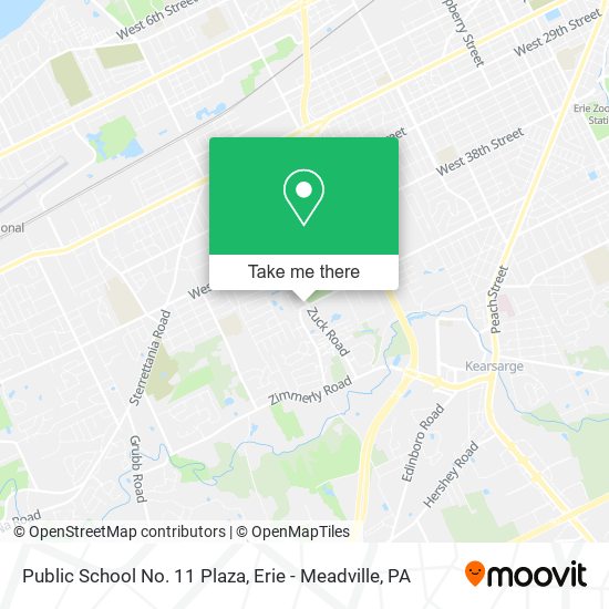 Public School No. 11 Plaza map